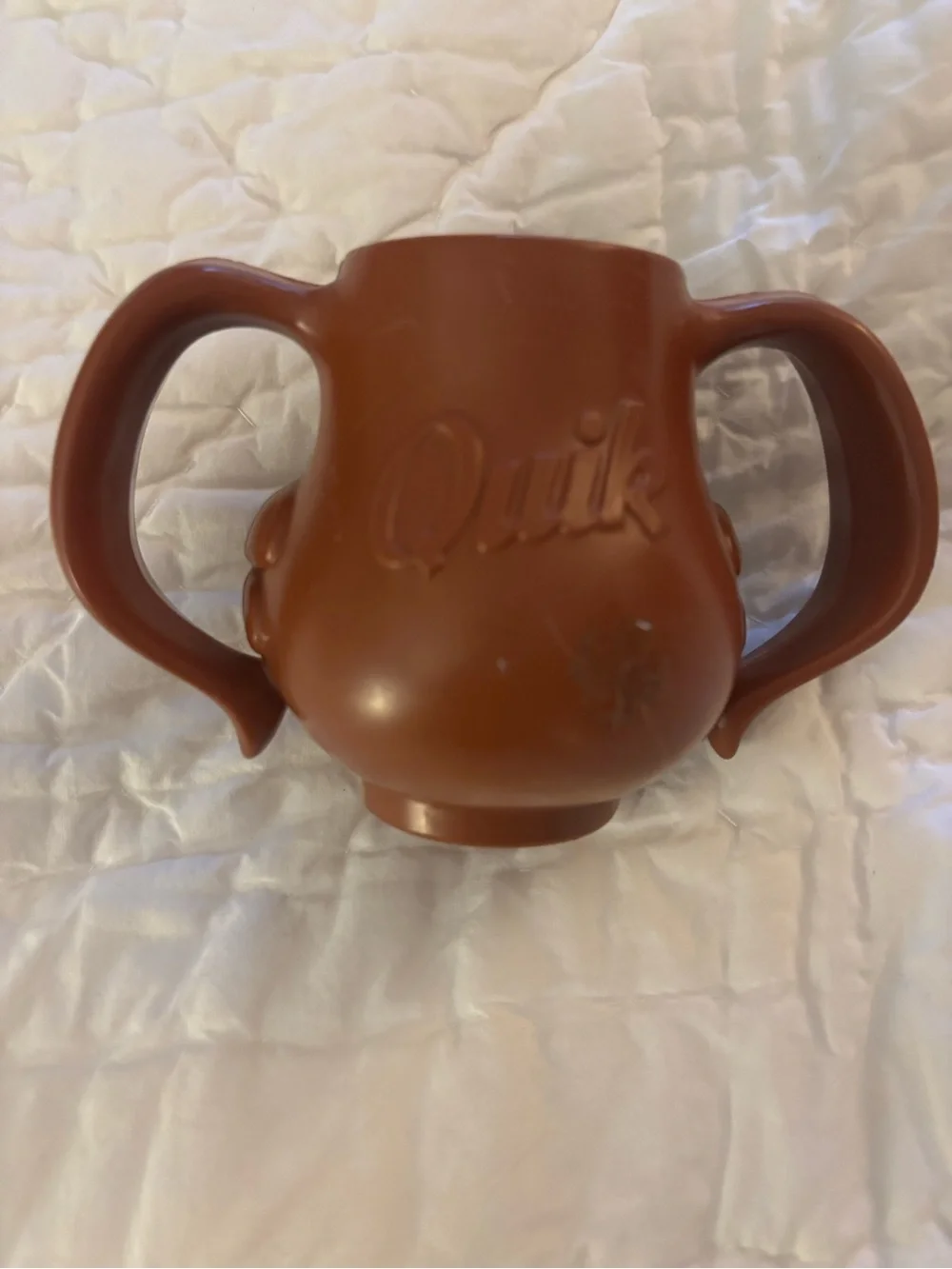 Vintage Nestle Quick Bunny Mug with Ears and Smile